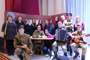 Ленинградские студенты провели мероприятия в честь Дня Победы