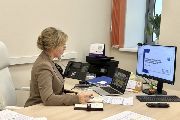 Глава комобр47 провела совещание с руководителями образовательных организаций Ленобласти