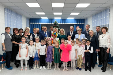 Обновлённые детсады - малышам Лужского района