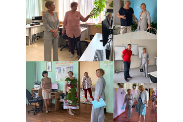 Рабочий визит председателя комитета образования Ленобласти в Приозерский район