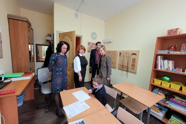 Рабочий визит председателя комитета образования Ленобласти в Киришский район