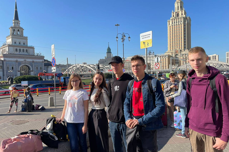 Ленинградские студенты отправились в Москву на интеллектуальный турнир