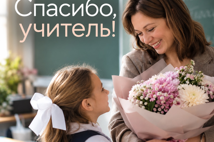 Скажи «спасибо» своему учителю по-особенному!