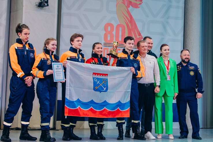 Школьный спасательный отряд из Ленобласти - лучший в стране