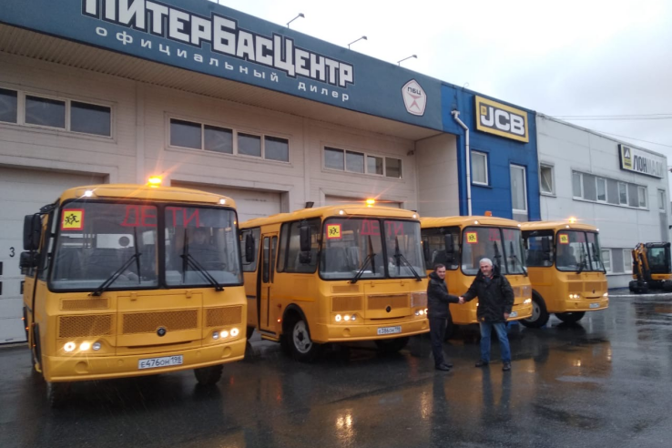 Ленинградская область обновила парк школьных автобусов