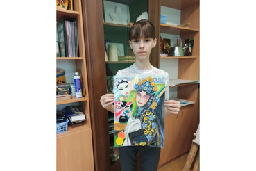 Юная художница из Ленобласти победила в выставке-конкурсе «Китай глазами детей России»