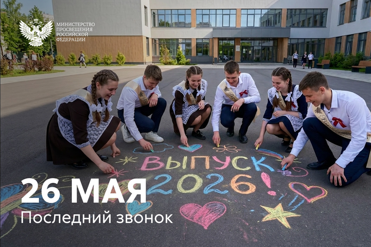 Поздравление Министра просвещения Российской Федерации Сергея Кравцова с последним звонком