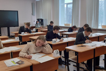 В Ленинградской области проводится репетиционный экзамен по математике