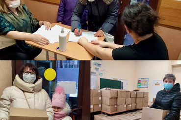 Родители областных школьников продолжают получать продовольственный поек