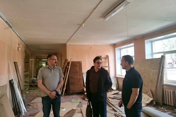 В Киришской школе №3 стартовали ремонтные работы