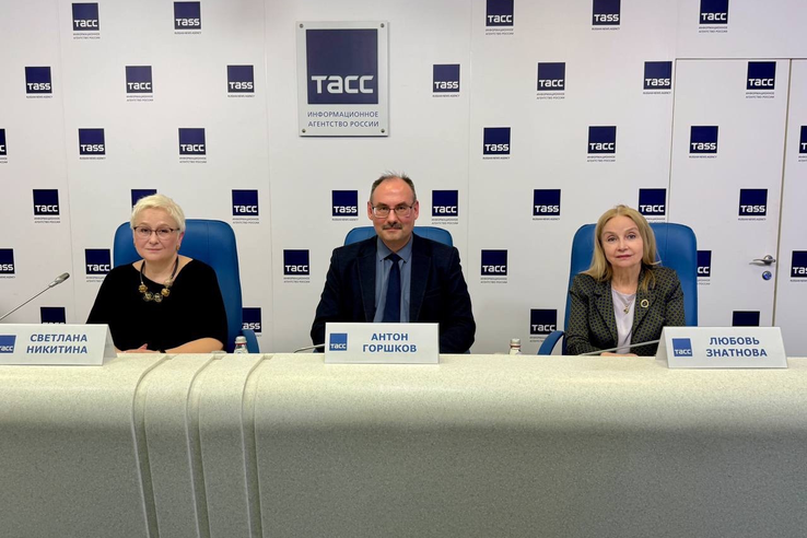 Пресс-конференция в ТАСС о системе дошкольного образования в Ленобласти